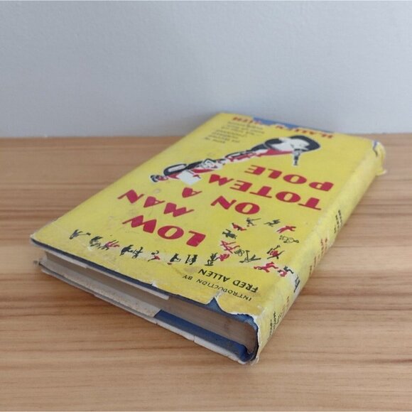 Vintage 1941 Low Man On A Totem Pole H. Allen Smith W/ Dust Jacket - Picture 3 of 7